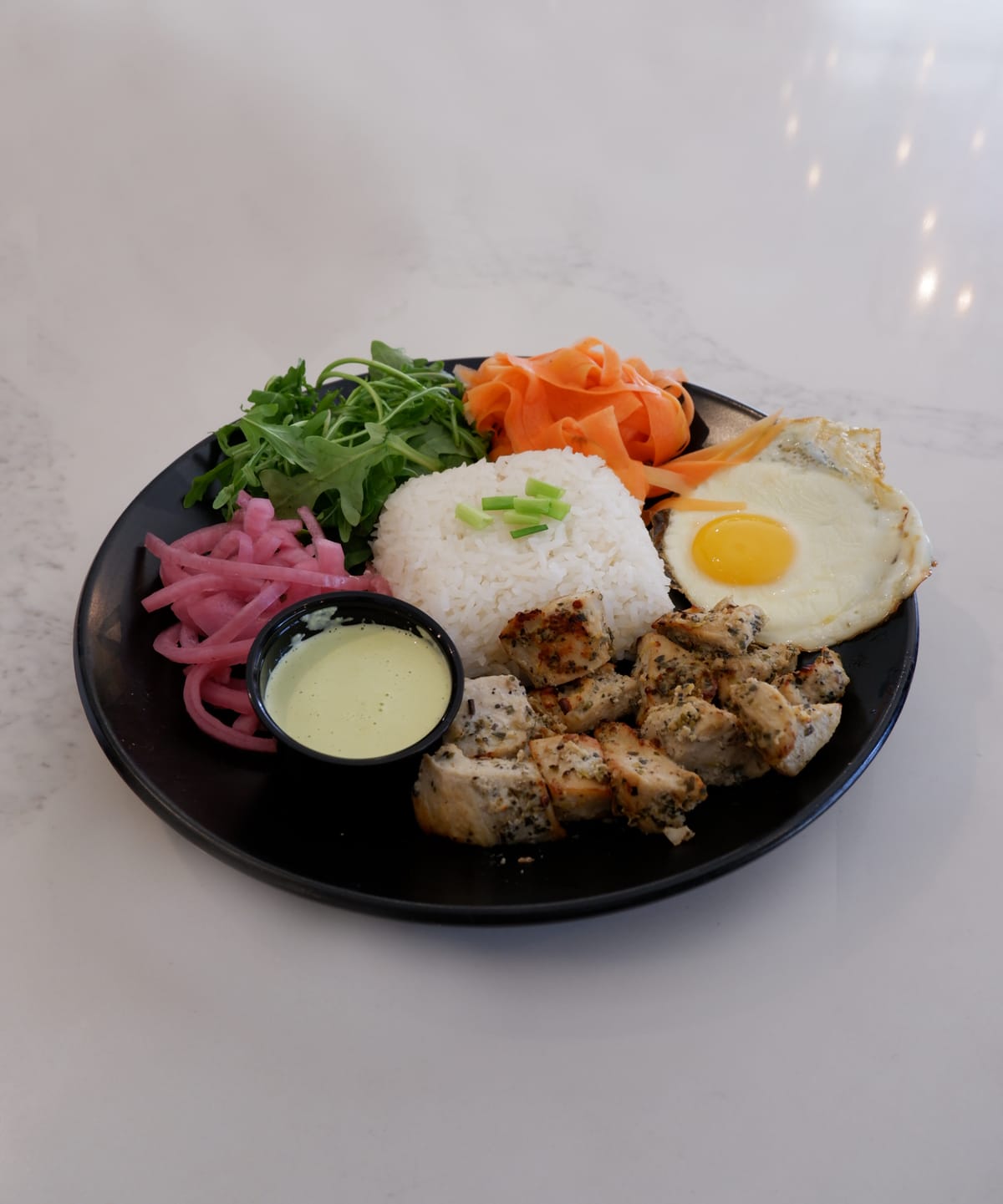 Grilled Chicken Rice Platter