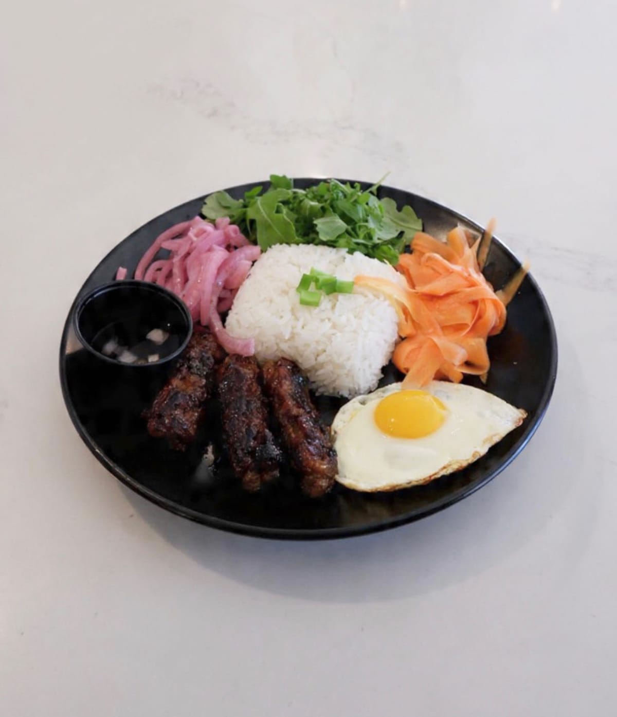 Longganisa Rice Platter