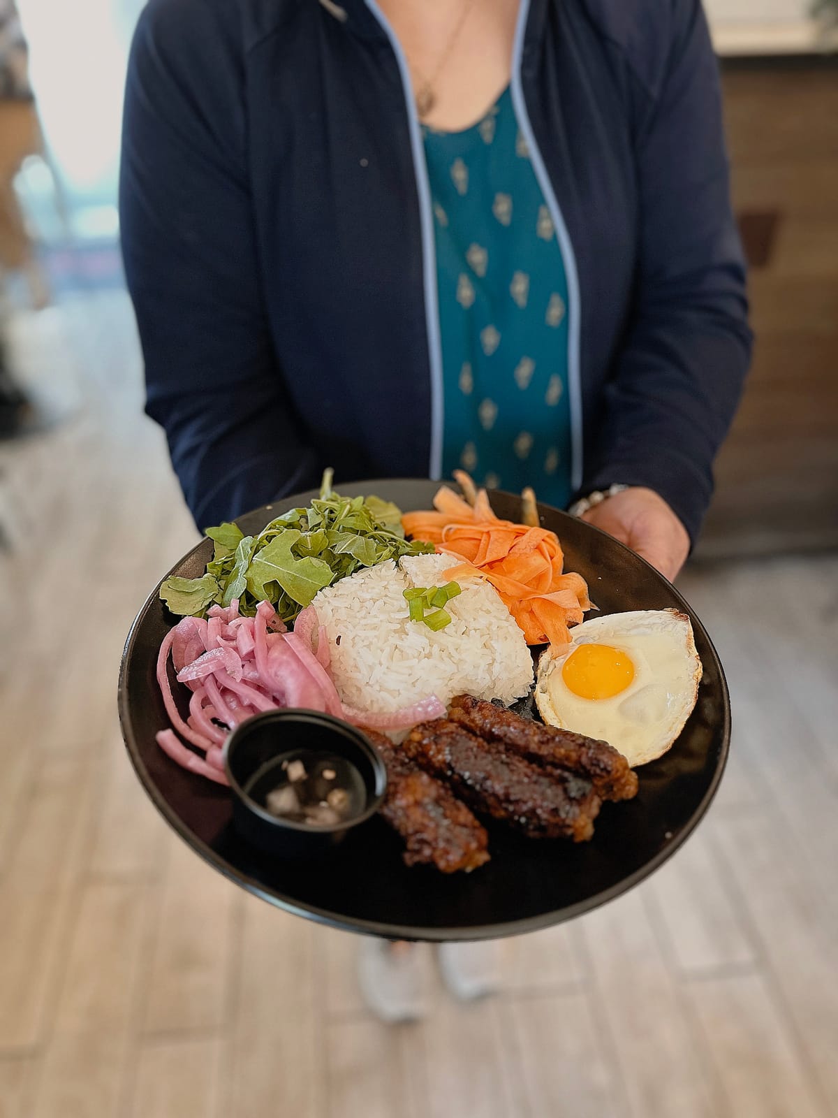 Longganisa Rice Platter