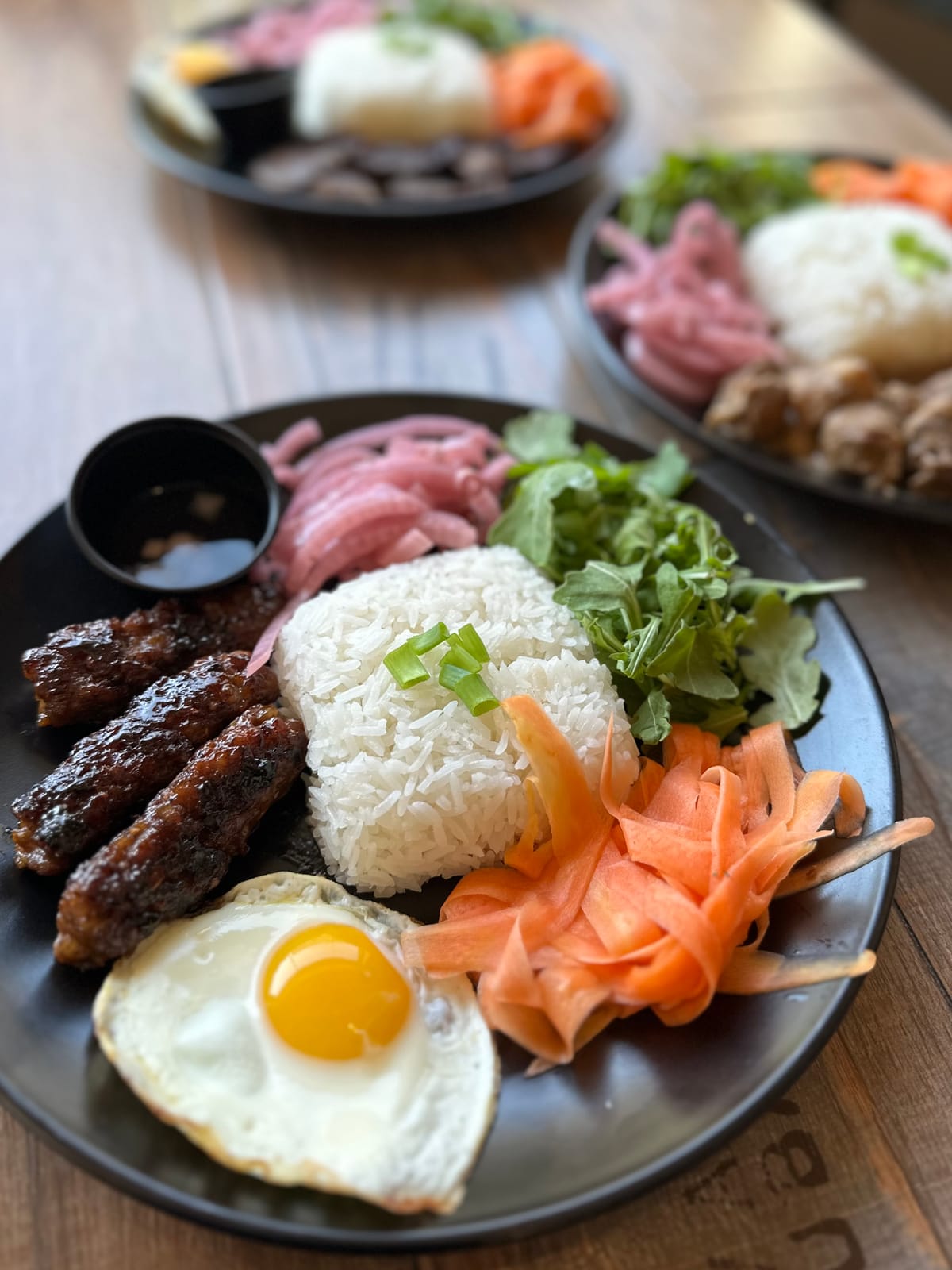Longganisa Rice Platter